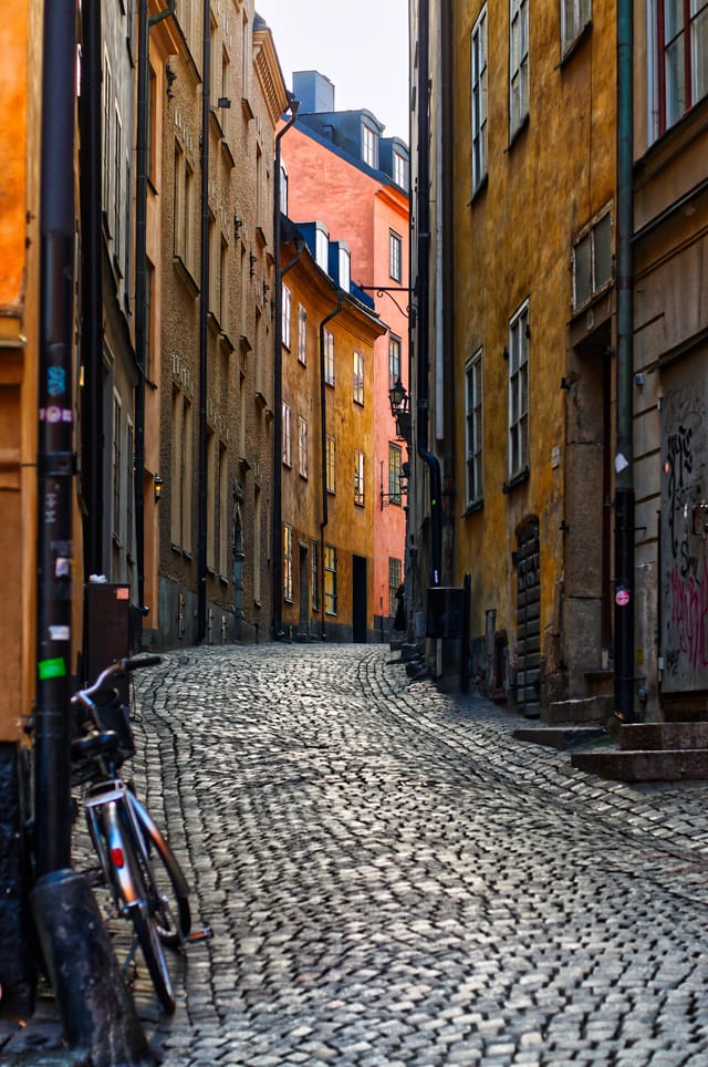 Some Street in Stockholm